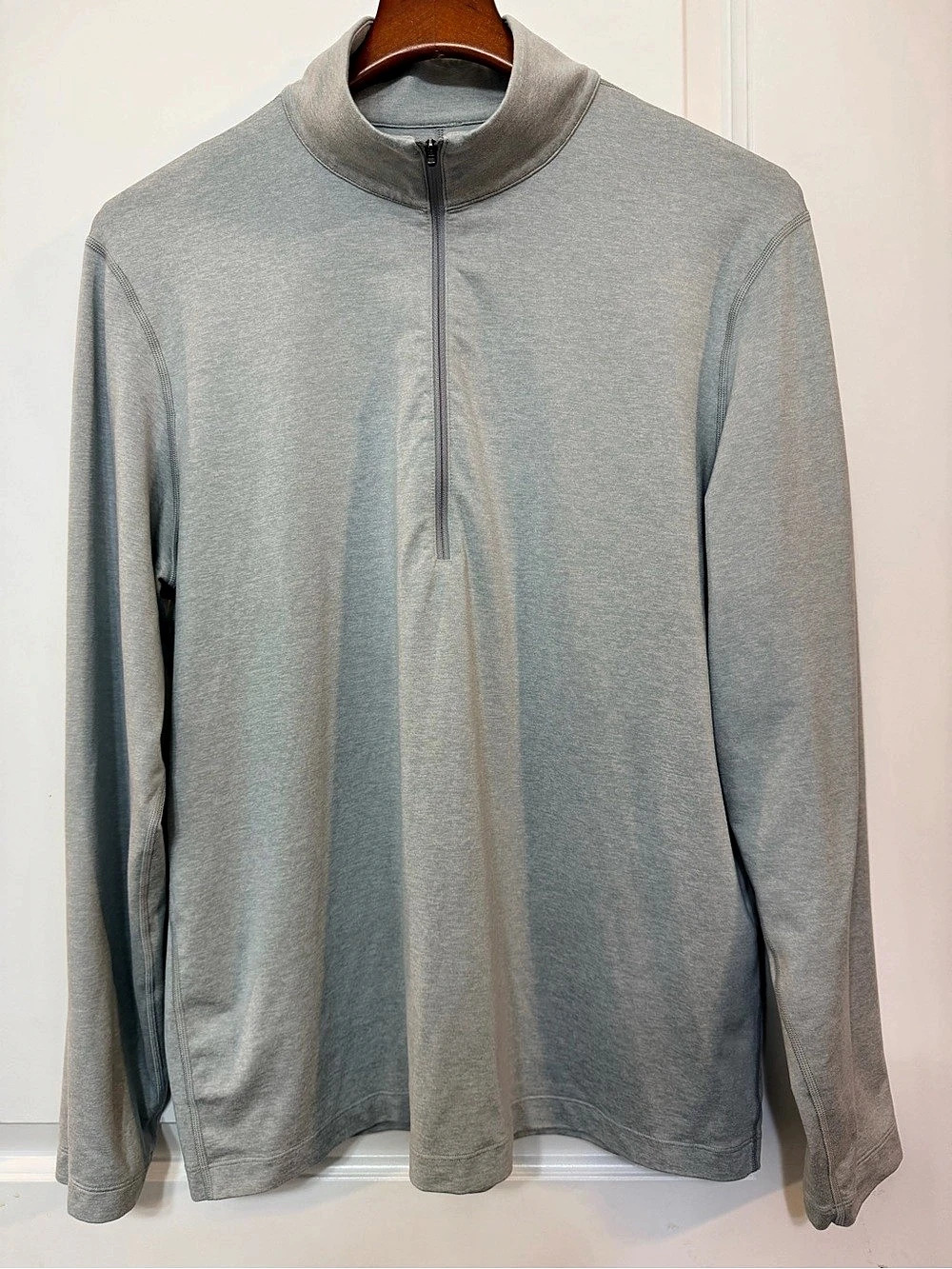Lululemon At Ease Half-Zip Men's Gray Jacket
